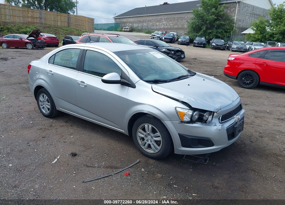 2014 CHEVROLET SONIC LT AUTO VIN: 1G1JC5SB6E4181654