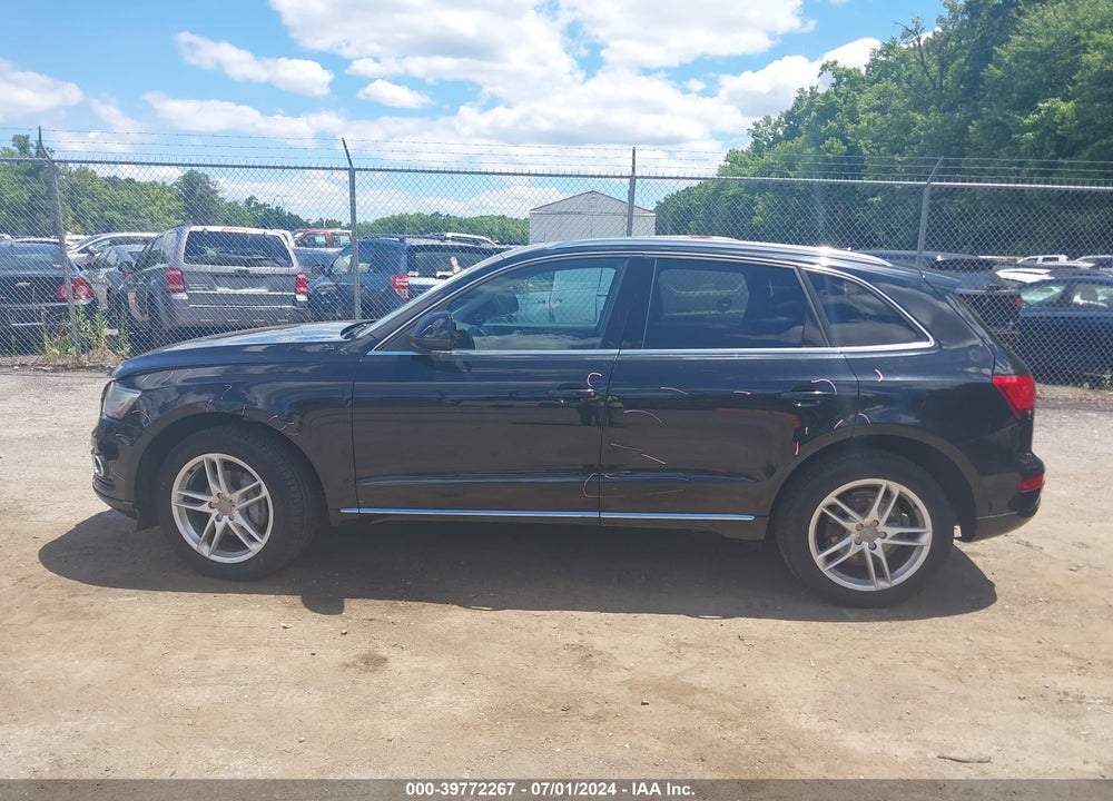 2014 AUDI Q5 2.0T PREMIUM VIN: WA1LFAFP3EA097907