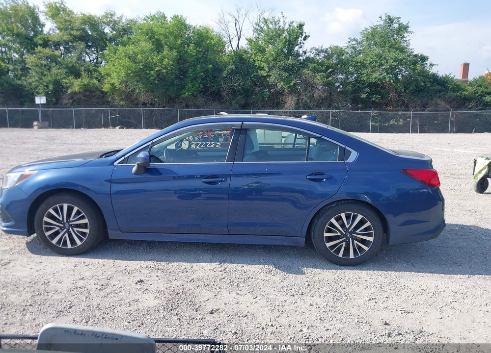 2019 SUBARU LEGACY 2.5I PREMIUM VIN: 4S3BNAF62K3019081