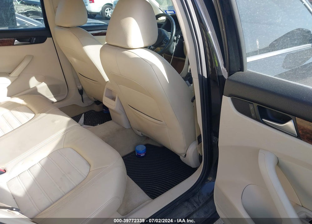 2012 VOLKSWAGEN PASSAT 2.0L TDI SEL PREMIUM VIN: 1VWCN7A37CC099013