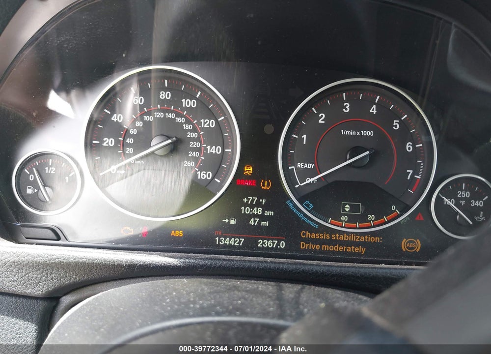 2014 BMW 335I VIN: WBA3B9C58EJ465983