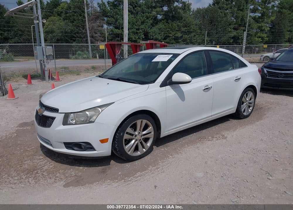 2012 CHEVROLET CRUZE LTZ VIN: 1G1PH5SC7C7143415
