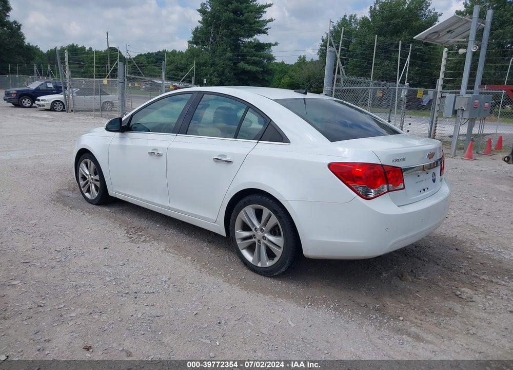 2012 CHEVROLET CRUZE LTZ VIN: 1G1PH5SC7C7143415