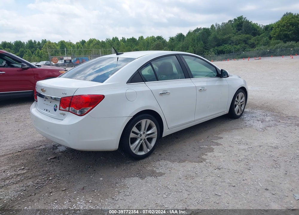2012 CHEVROLET CRUZE LTZ VIN: 1G1PH5SC7C7143415