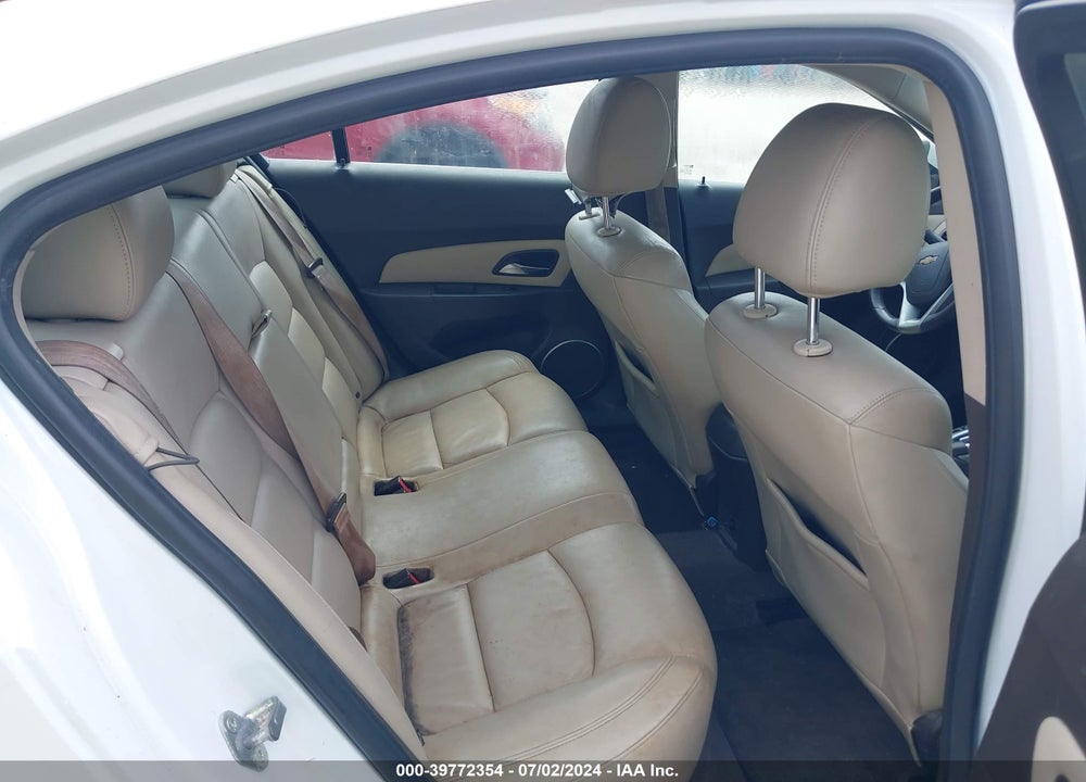 2012 CHEVROLET CRUZE LTZ VIN: 1G1PH5SC7C7143415