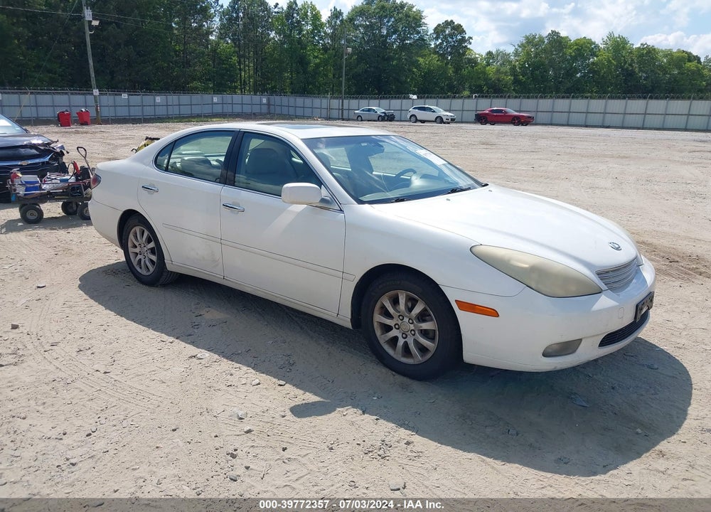 2003 LEXUS ES 300 VIN: JTHBF30G536001022