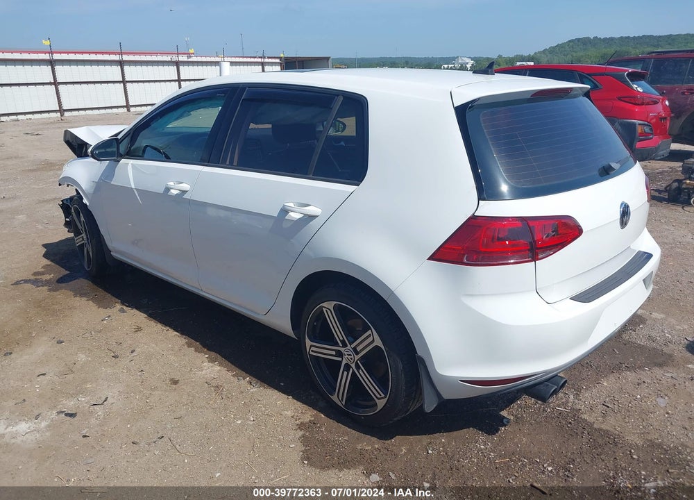2015 VOLKSWAGEN GOLF TSI SEL 4-DOOR VIN: 3VW217AU7FM002718