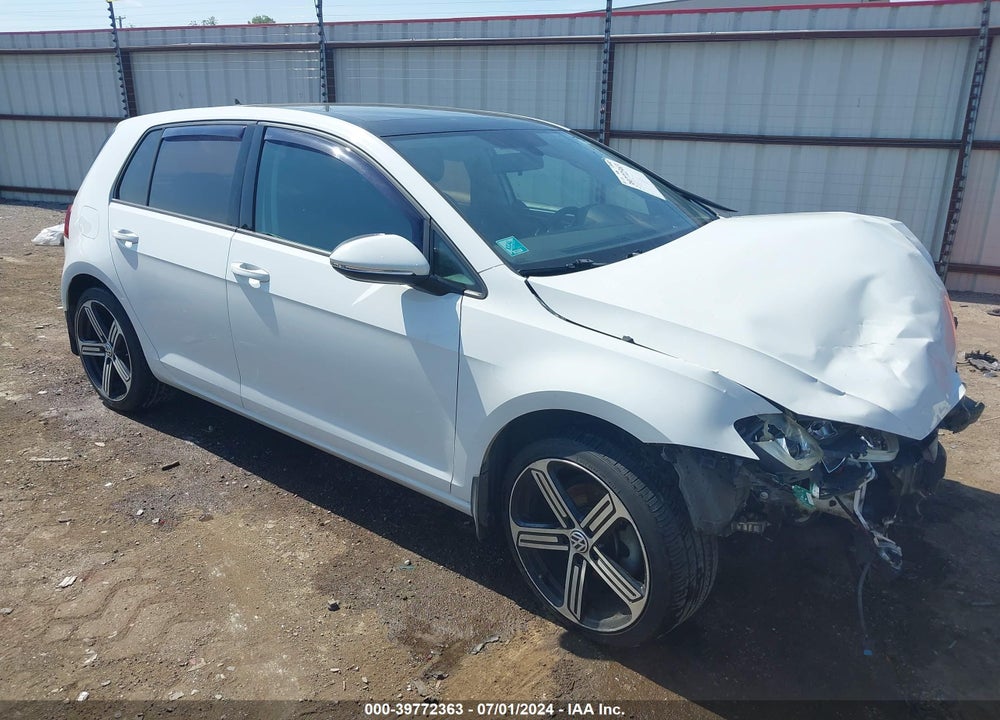 2015 VOLKSWAGEN GOLF TSI SEL 4-DOOR VIN: 3VW217AU7FM002718