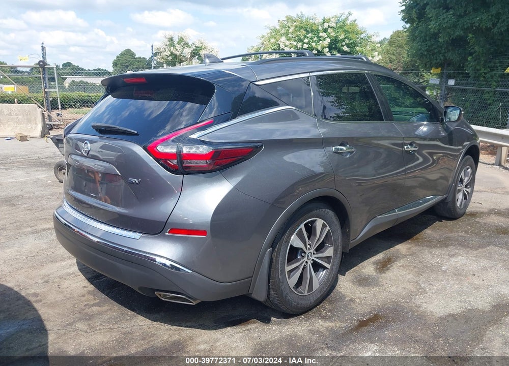 2019 NISSAN MURANO SV VIN: 5N1AZ2MJ3KN140229