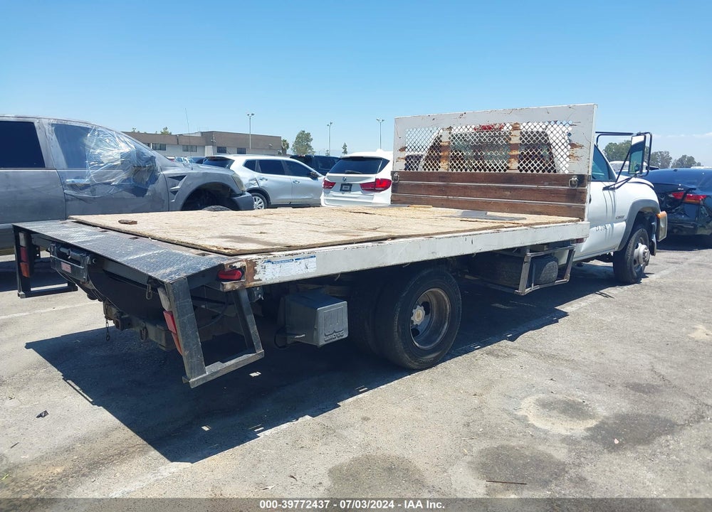 2004 CHEVROLET SILVERADO 3500 CHASSIS WORK TRUCK VIN: 1GBJC34U44E314628