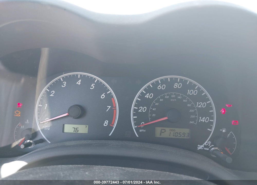 2012 TOYOTA COROLLA LE VIN: 2T1BU4EE2CC825220