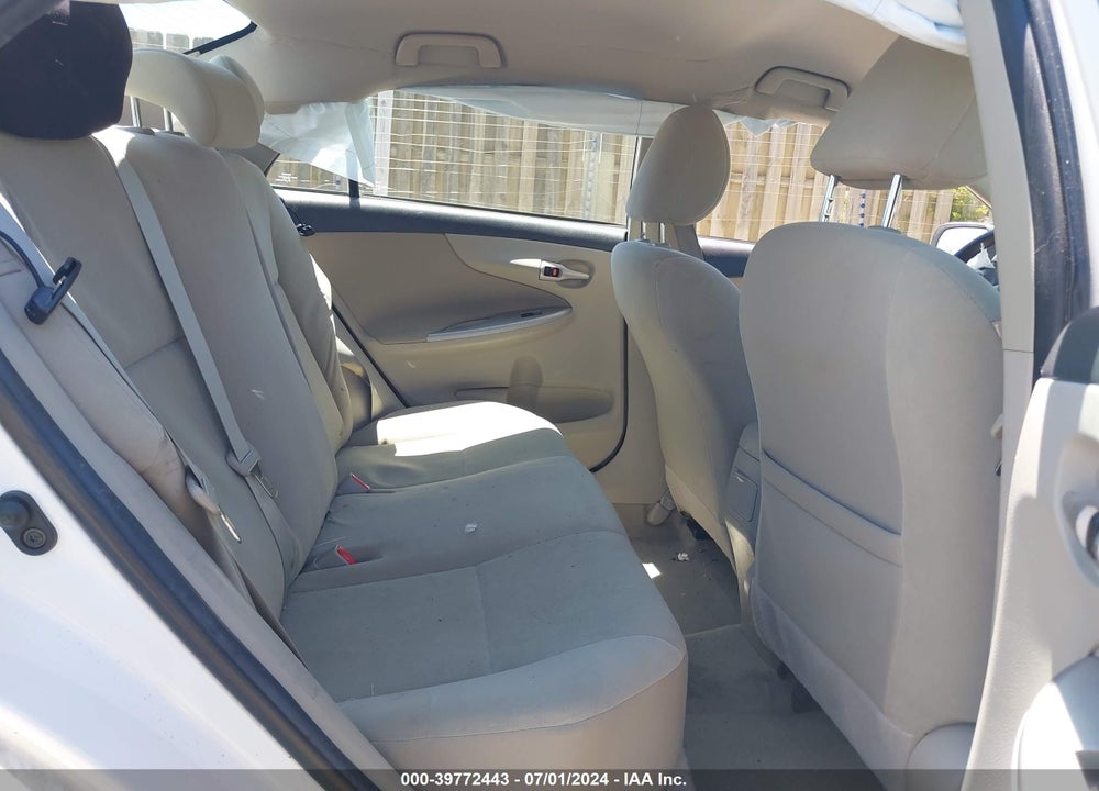 2012 TOYOTA COROLLA LE VIN: 2T1BU4EE2CC825220
