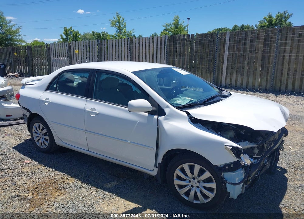 2012 TOYOTA COROLLA LE VIN: 2T1BU4EE2CC825220
