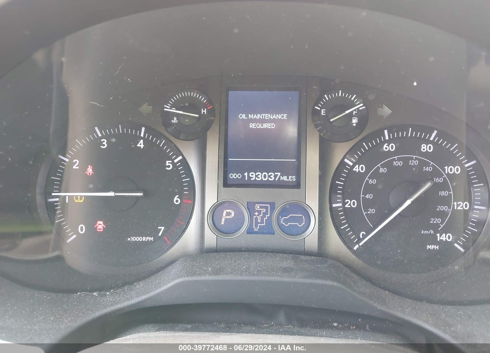 2010 LEXUS 460 VIN: JTJBM7FX5A5007442