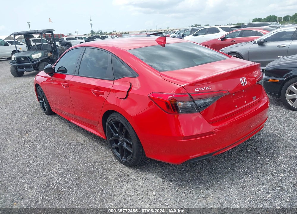 2022 HONDA CIVIC SPORT VIN: 2HGFE2F58NH557608