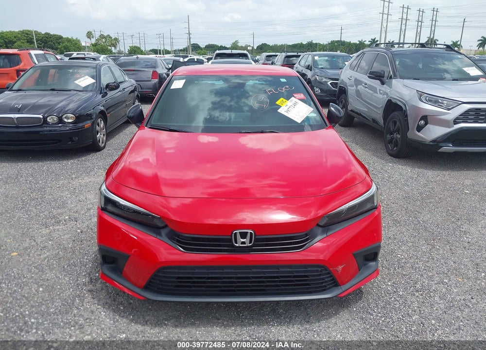 2022 HONDA CIVIC SPORT VIN: 2HGFE2F58NH557608
