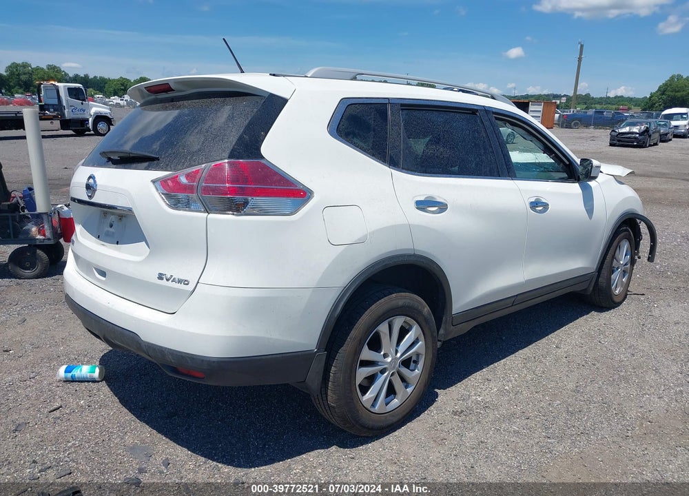 2016 NISSAN ROGUE SV VIN: 5N1AT2MV7GC888585
