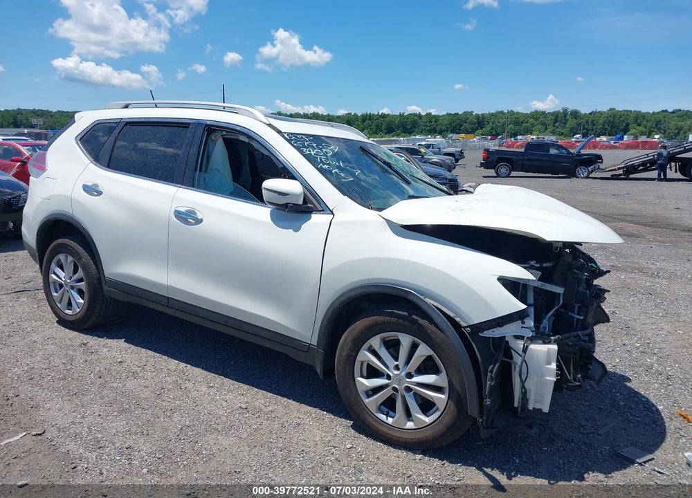 2016 NISSAN ROGUE SV VIN: 5N1AT2MV7GC888585