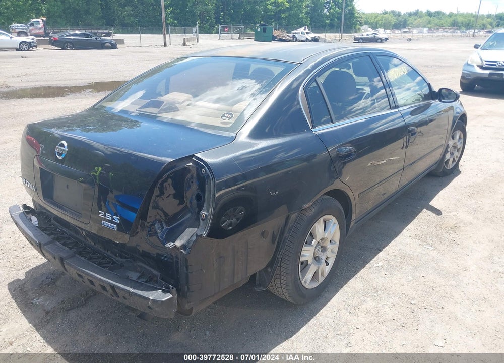 2006 NISSAN ALTIMA 2.5 S VIN: 1N4AL11D96N460620