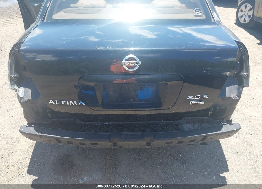 2006 NISSAN ALTIMA 2.5 S VIN: 1N4AL11D96N460620
