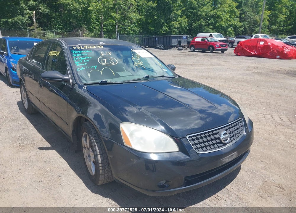 2006 NISSAN ALTIMA 2.5 S VIN: 1N4AL11D96N460620