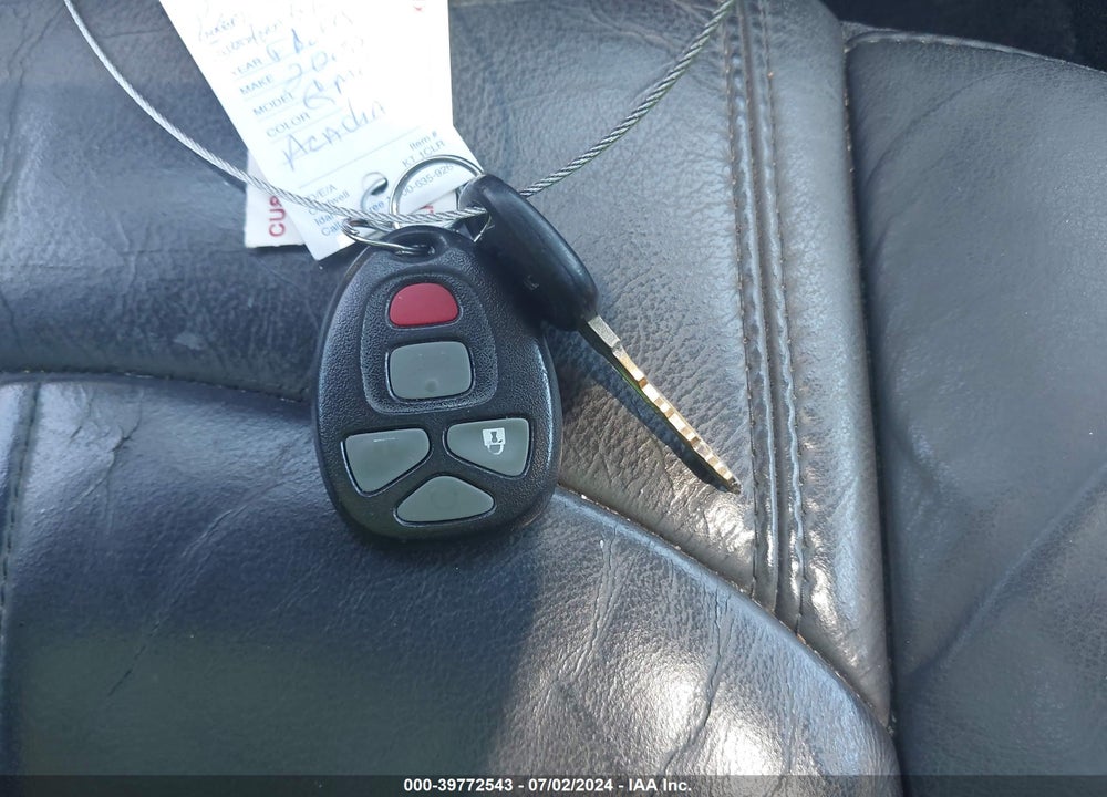 2008 GMC ACADIA SLT-2 VIN: 1GKEV33798J214254
