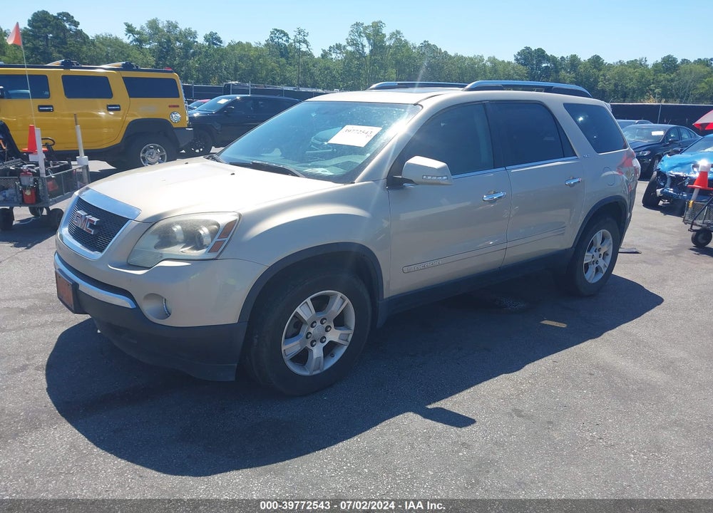 2008 GMC ACADIA SLT-2 VIN: 1GKEV33798J214254