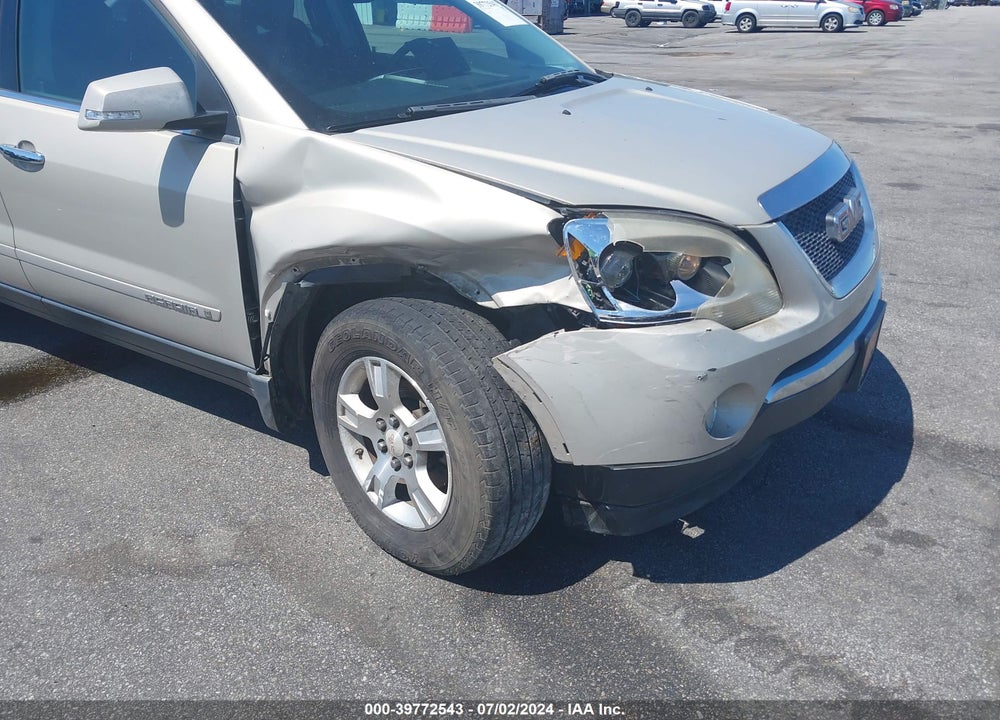 2008 GMC ACADIA SLT-2 VIN: 1GKEV33798J214254