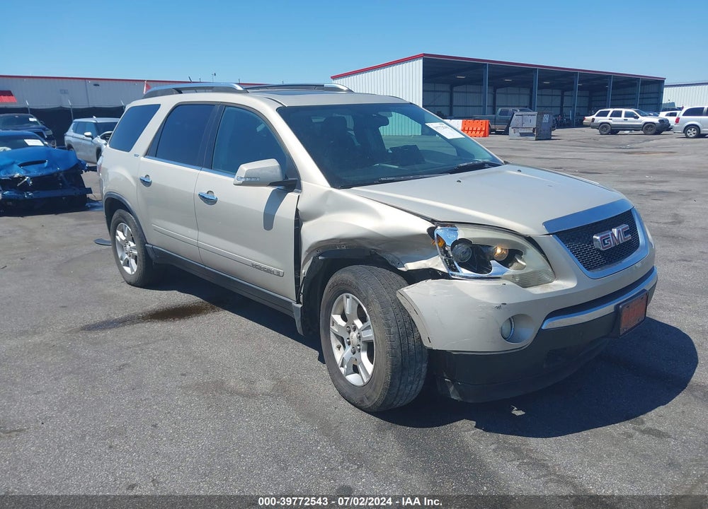 2008 GMC ACADIA SLT-2 VIN: 1GKEV33798J214254