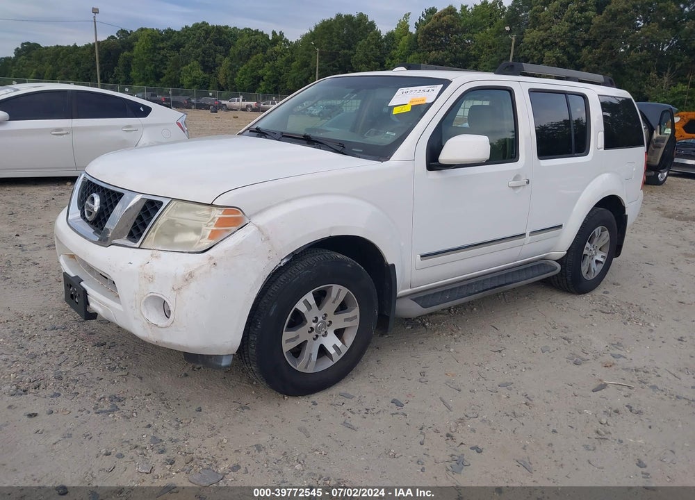 2011 NISSAN PATHFINDER SILVER VIN: 5N1AR1NB8BC626791