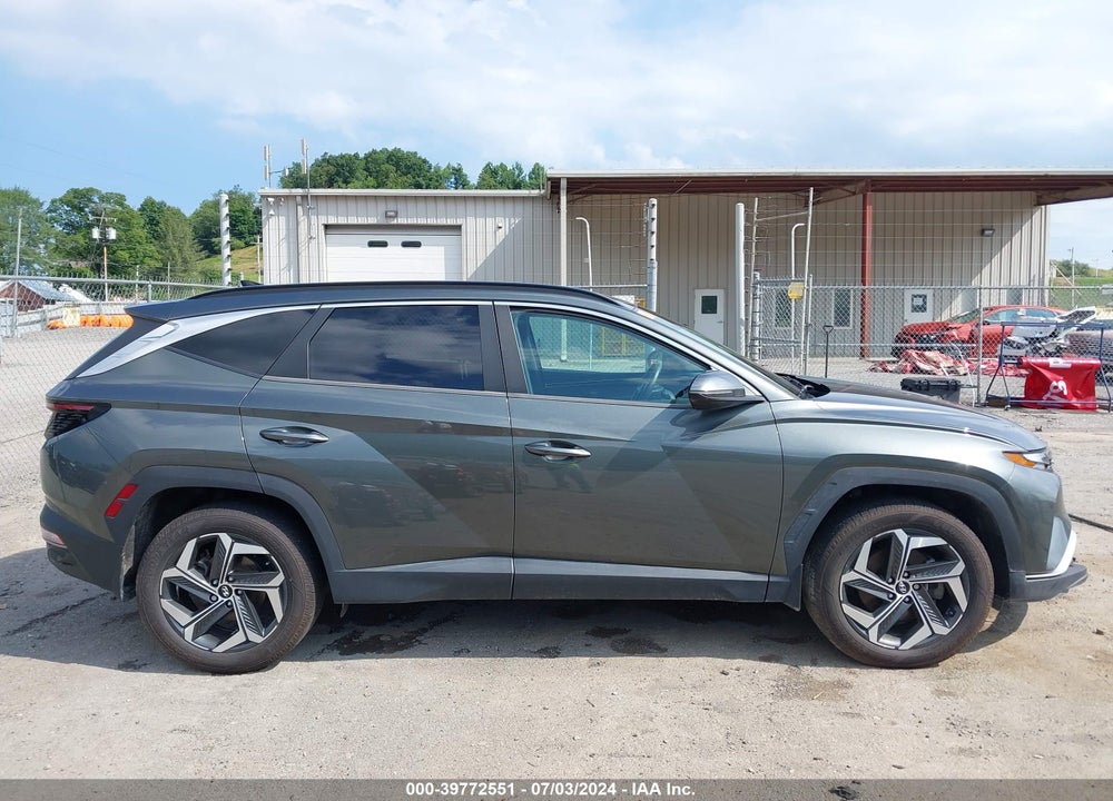 2022 HYUNDAI TUCSON SEL VIN: 5NMJFCAE9NH033827