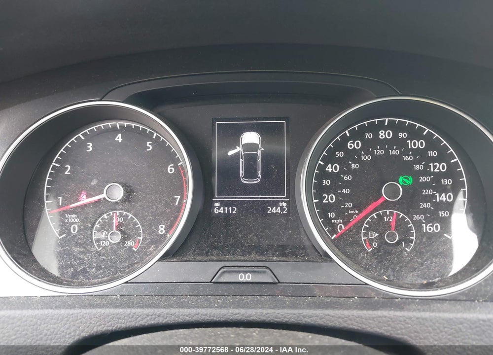 2018 VOLKSWAGEN GOLF SPORTWAGEN TSI S/TSI SE VIN: 3VWD17AUXJM751711