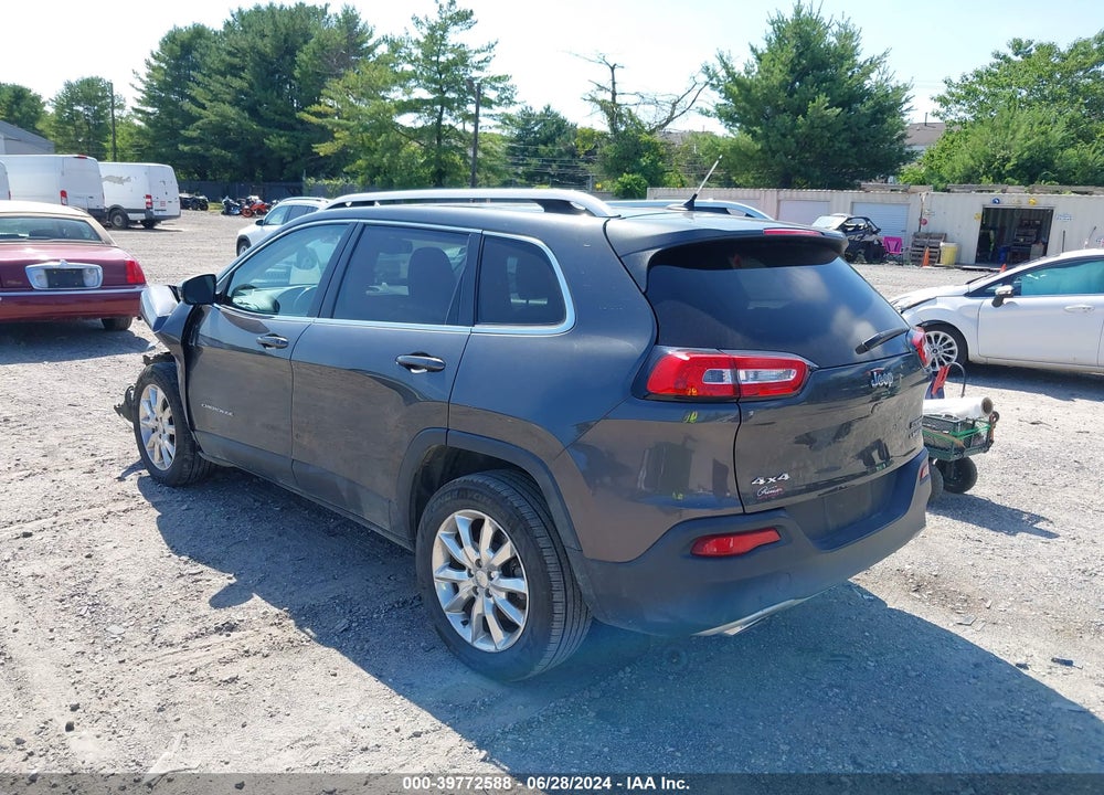 2015 JEEP CHEROKEE LIMITED VIN: 1C4PJMDS8FW625833