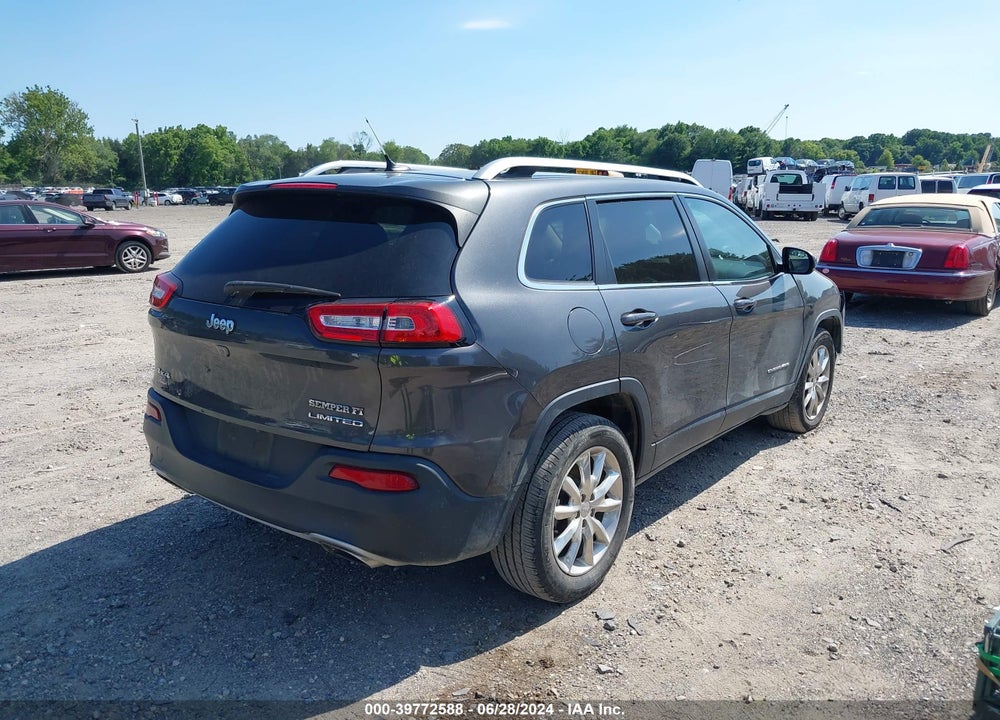 2015 JEEP CHEROKEE LIMITED VIN: 1C4PJMDS8FW625833
