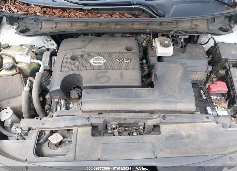 2015 NISSAN MURANO SL VIN: 5N1AZ2MG0FN239634