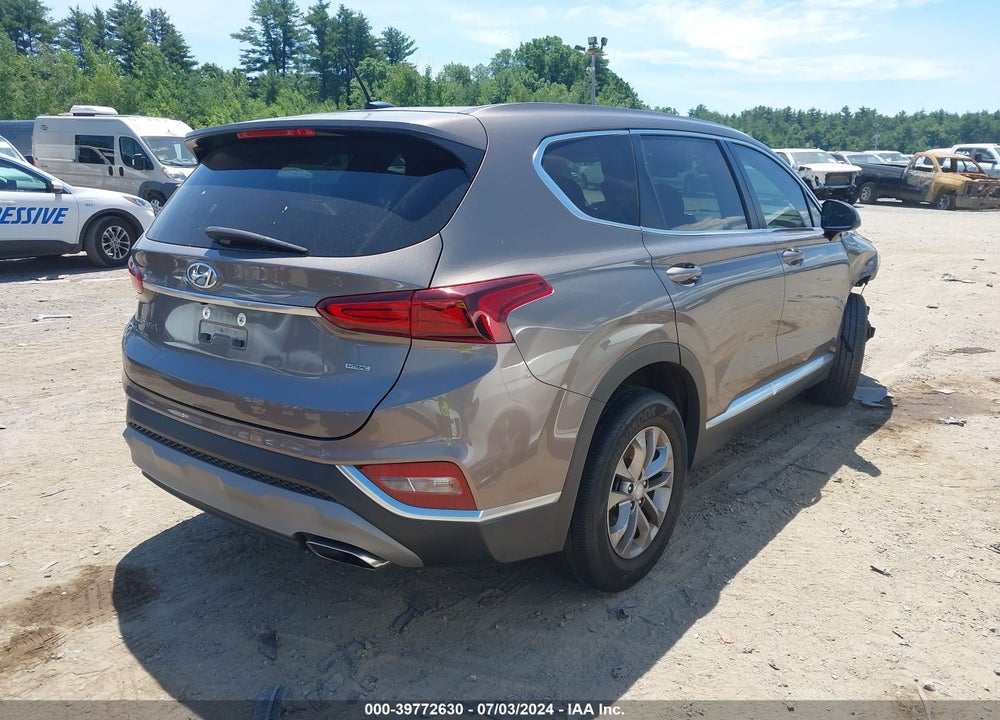 2019 HYUNDAI SANTA FE SE VIN: 5NMS2CAD4KH097924