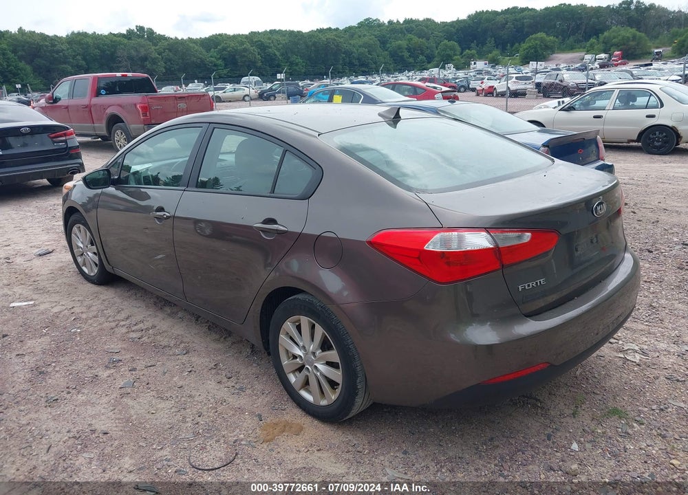2014 KIA FORTE LX VIN: KNAFX4A64E5122657