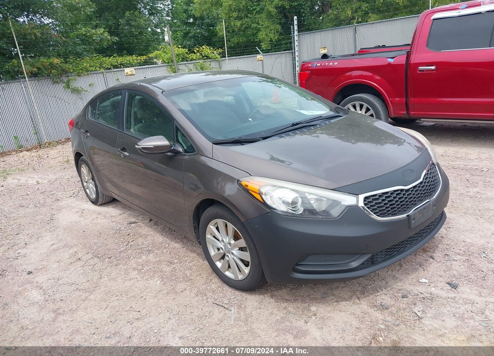 2014 KIA FORTE LX VIN: KNAFX4A64E5122657