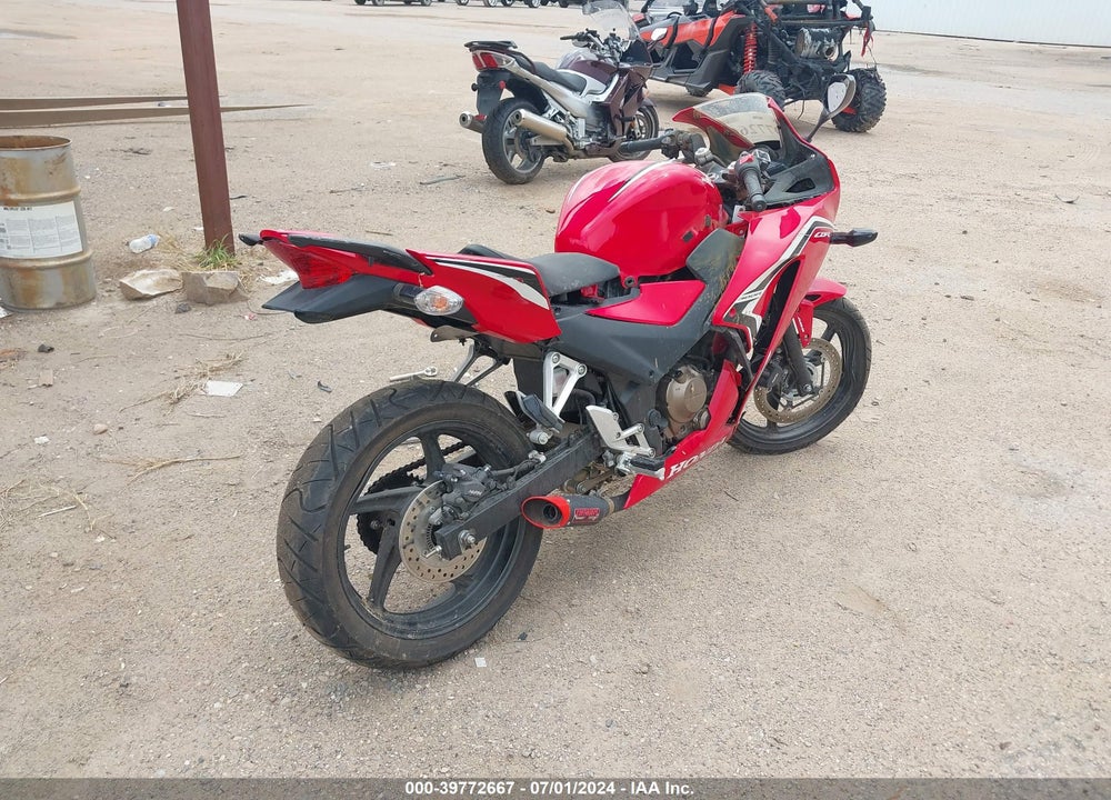 2022 HONDA CBR300 RA VIN: MLHNC5150N5800261