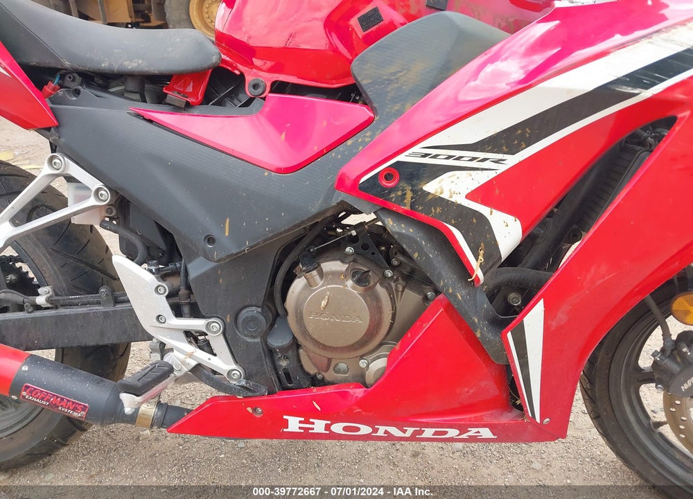 2022 HONDA CBR300 RA VIN: MLHNC5150N5800261