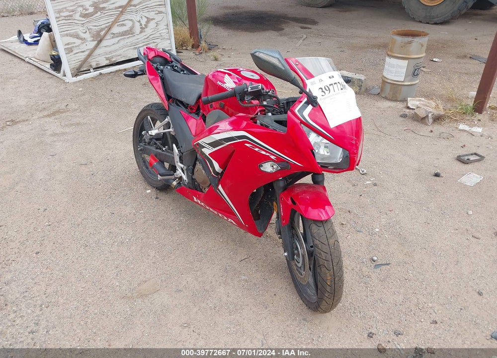 2022 HONDA CBR300 RA VIN: MLHNC5150N5800261