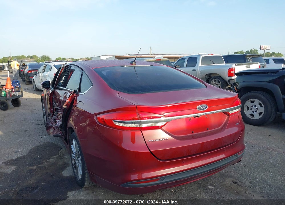 2017 FORD FUSION SE VIN: 3FA6P0H77HR236668