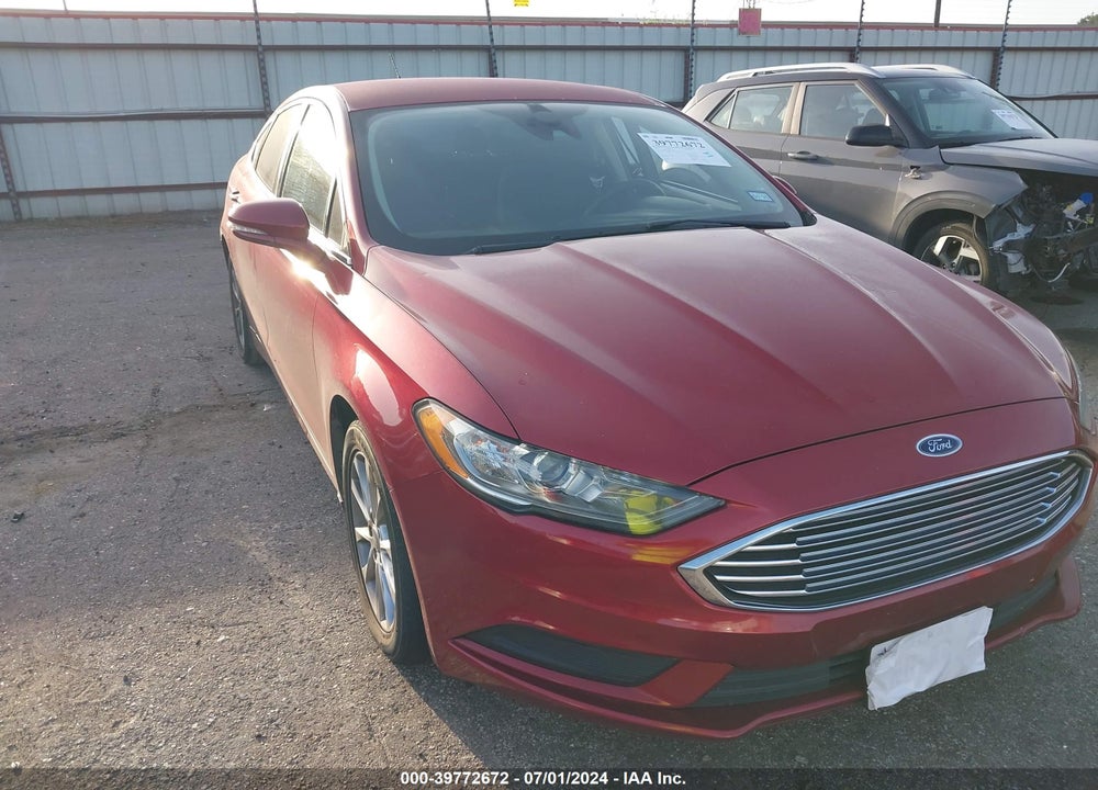 2017 FORD FUSION SE VIN: 3FA6P0H77HR236668