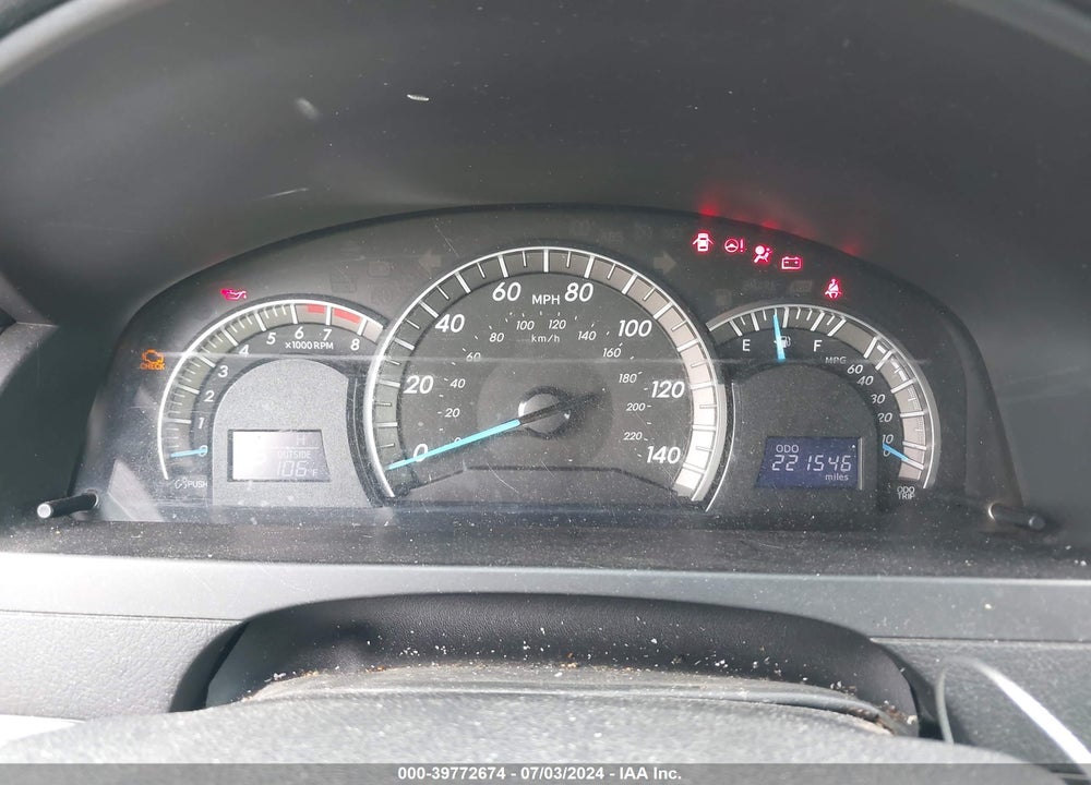 2012 TOYOTA CAMRY SE VIN: 4T1BF1FK0CU059645