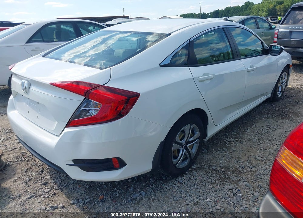 2018 HONDA CIVIC LX VIN: 2HGFC2F52JH566563