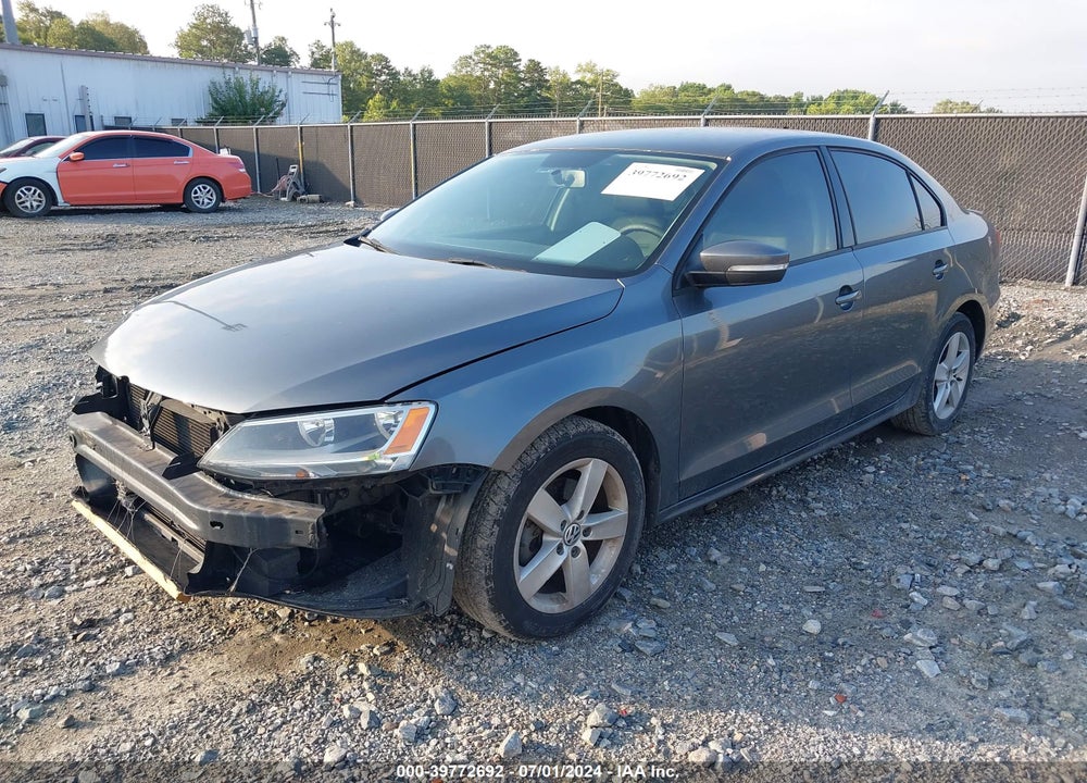 2012 VOLKSWAGEN JETTA 2.0L TDI VIN: 3VW3L7AJ9CM004888