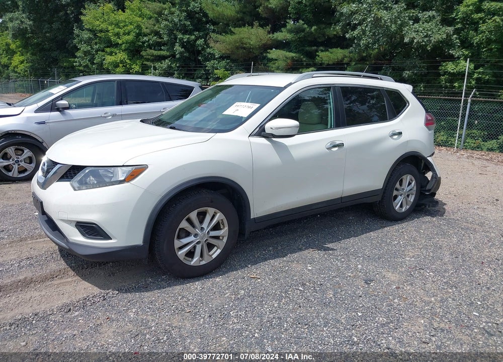 2015 NISSAN ROGUE SV VIN: 5N1AT2MV3FC915554