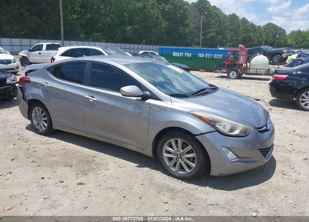 2014 HYUNDAI ELANTRA SE VIN: KMHDH4AE3EU031217