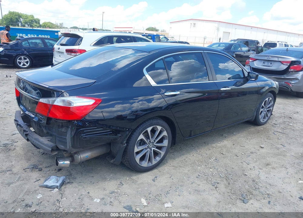 2014 HONDA ACCORD SPORT VIN: 1HGCR2F58EA063870