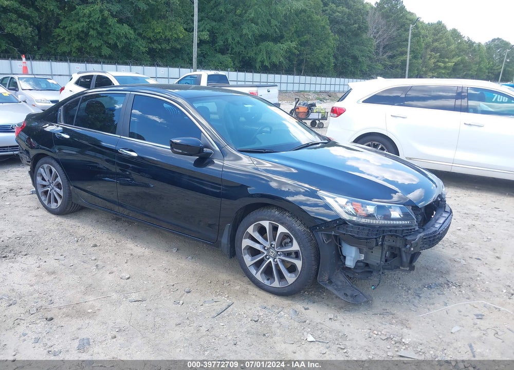 2014 HONDA ACCORD SPORT VIN: 1HGCR2F58EA063870